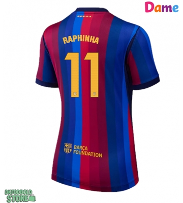 Barcelona Raphinha Belloli #11 Replika Hjemmebanetrøje Dame 2026-27 Kortærmet